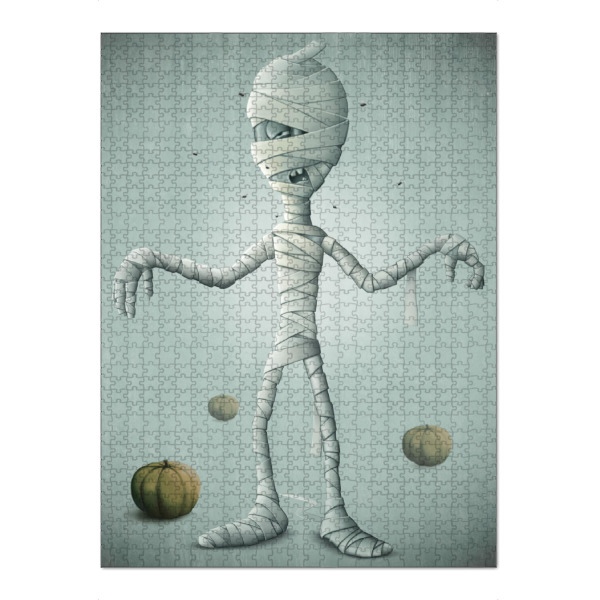 Puzzle Ravensburger "Halloween Mummy" artboxONE - Comic,Menschen,Halloween