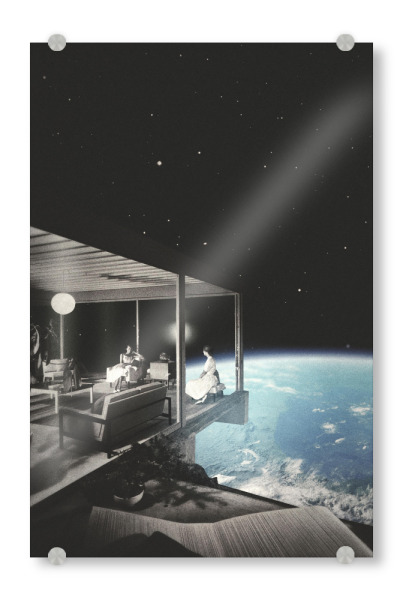 Acrylglasbild "The view" artboxONE - Abstrakt,Galaxy