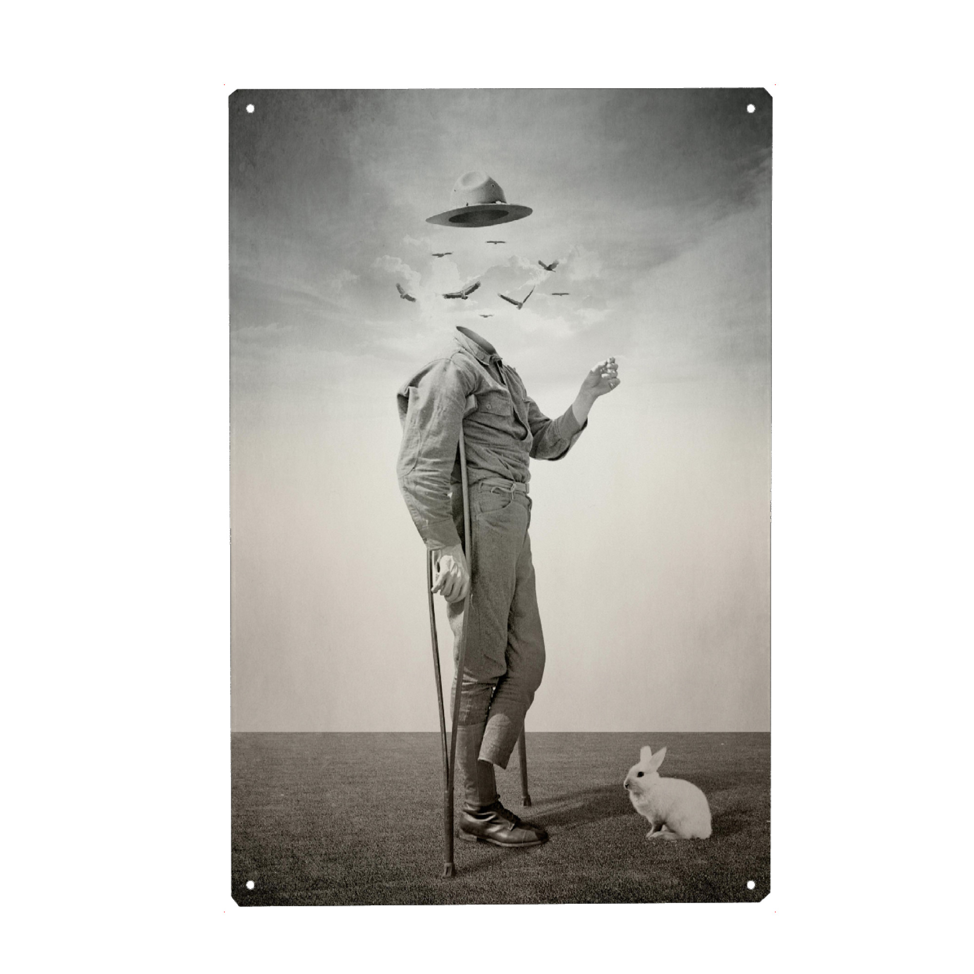 Holzbild "Soldier" artboxONE - Abstrakt
