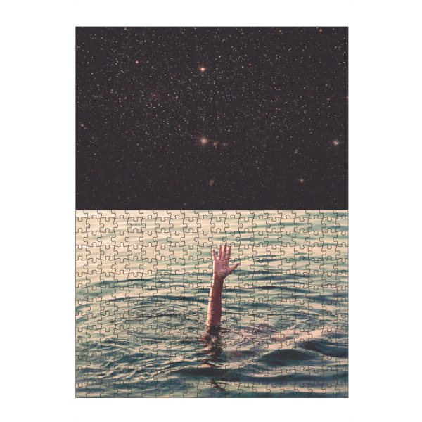 Puzzle Ravensburger "Drowned in space" artboxONE - Abstrakt,Galaxy