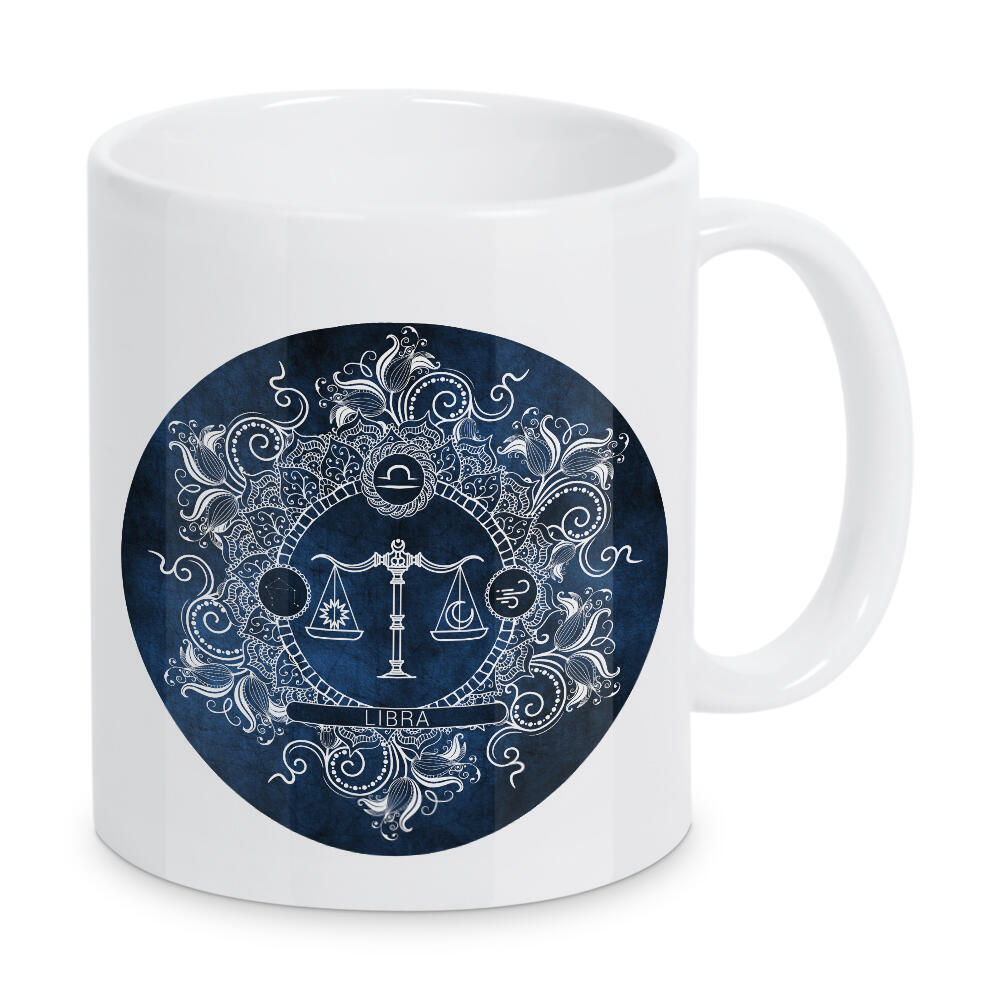 Tasse "Tierkreis - Eis - Waage" artboxONE - Natur,Floral,Abstrakt