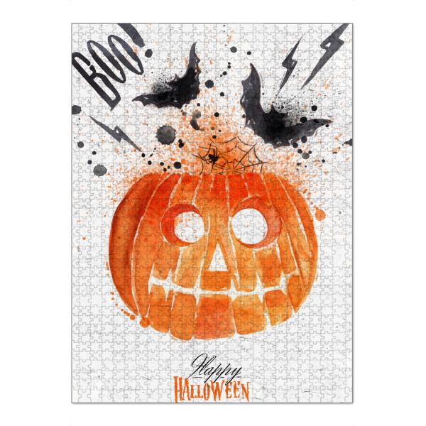 Puzzle Ravensburger "Pumpkin halloween" artboxONE - Schwarzweiß,Festivals