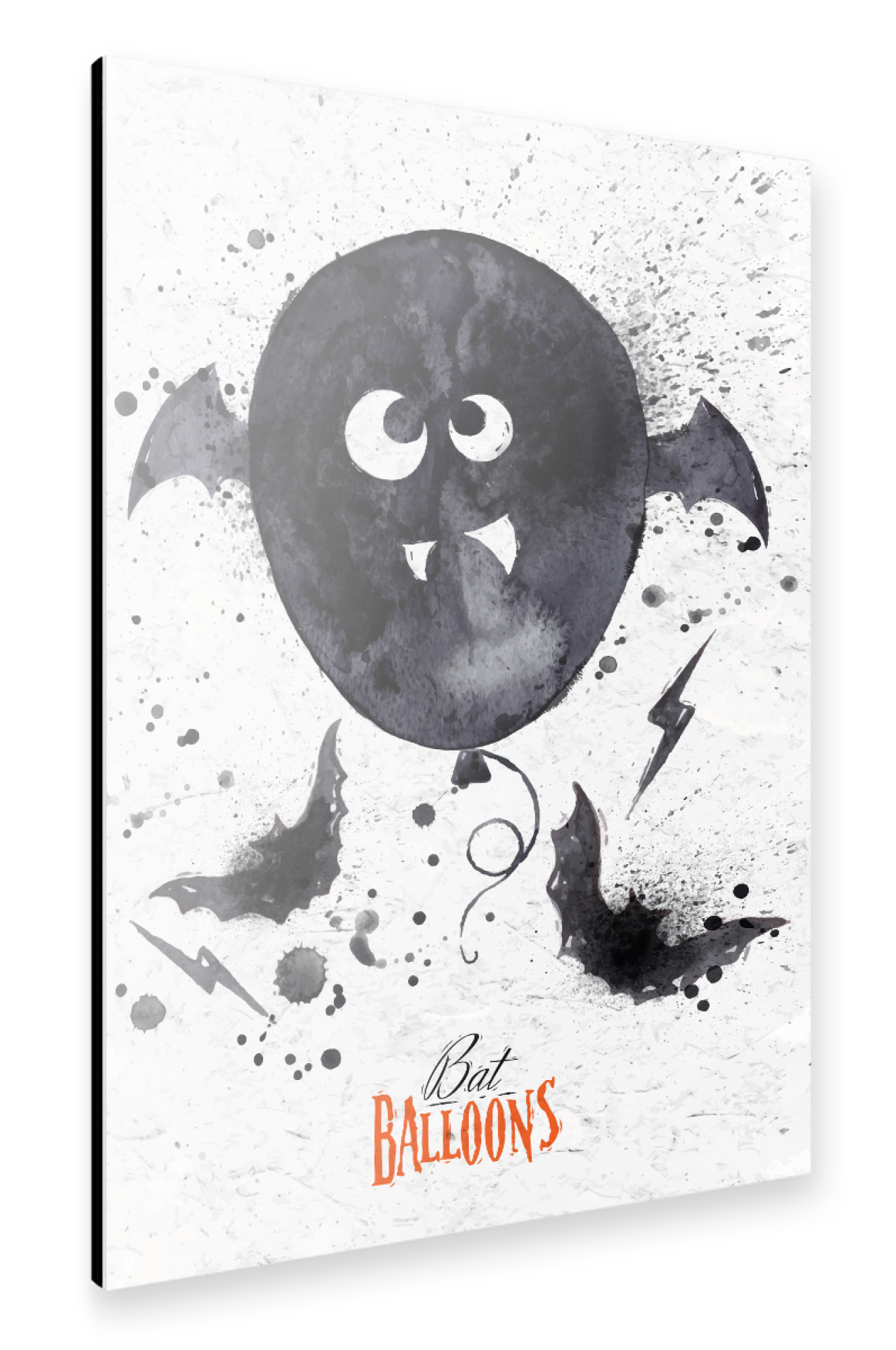 Alu-Dibond "Halloween balloon" 75x50 cm artboxONE