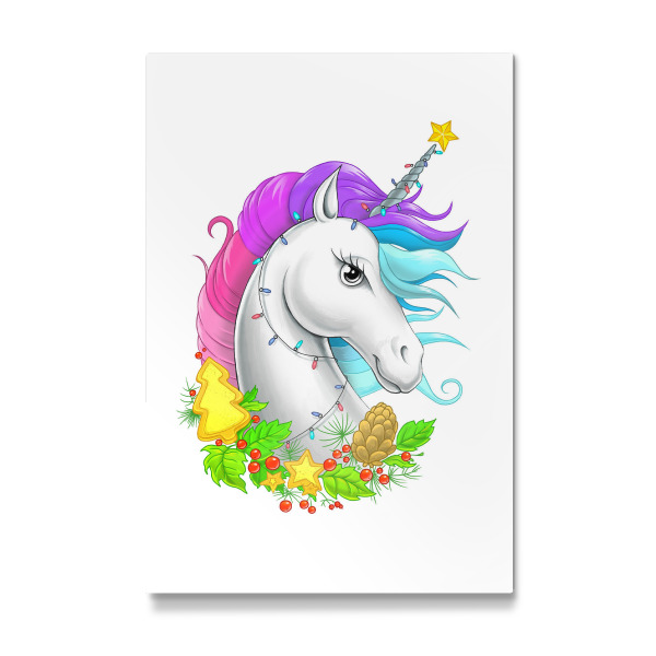 Galerie-Print "Xmas unicorn" 30x20 cm artboxONE