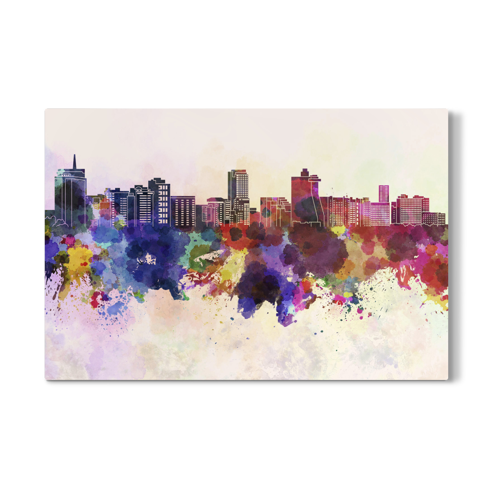 Galerie-Print "Acapulco skyline in watercolor" 30x20 cm artboxONE