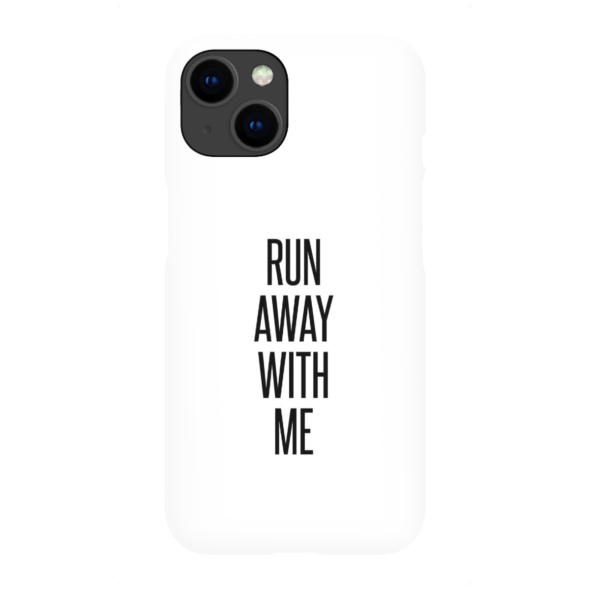 iPhone "Run away" Premium-Case Handyhülle artboxONE