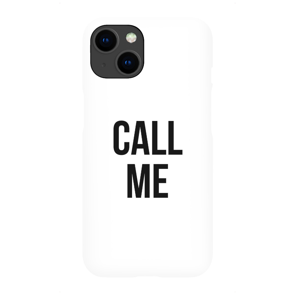 "Call me"für iPhone - Premium-Case Handyhülle artboxONE