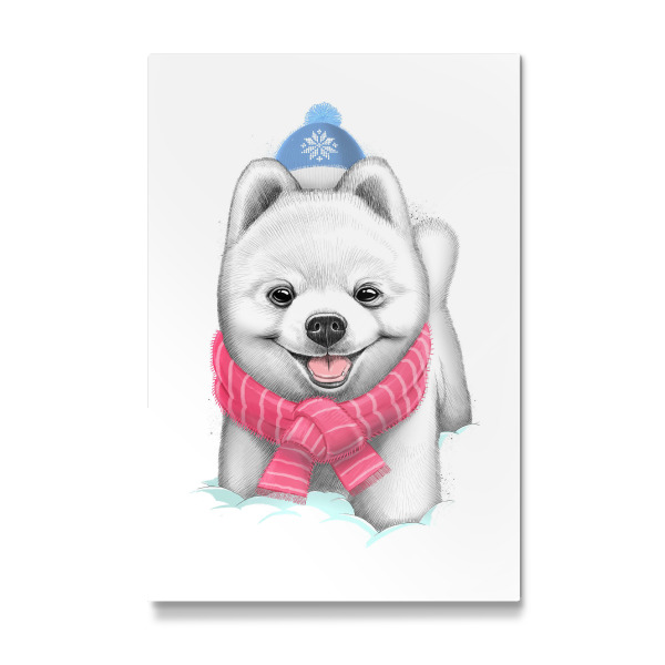 Galerie-Print "Spitz dog" 30x20 cm artboxONE