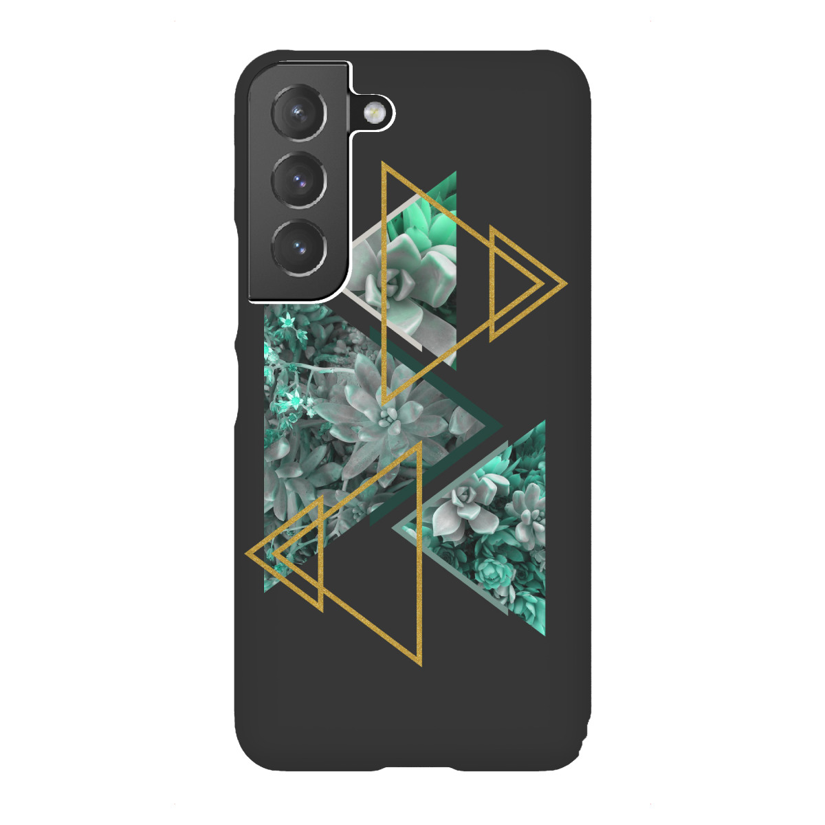 Samsung Galaxy "Gloomy Succulents" Premium-Case Handyhülle artboxONE