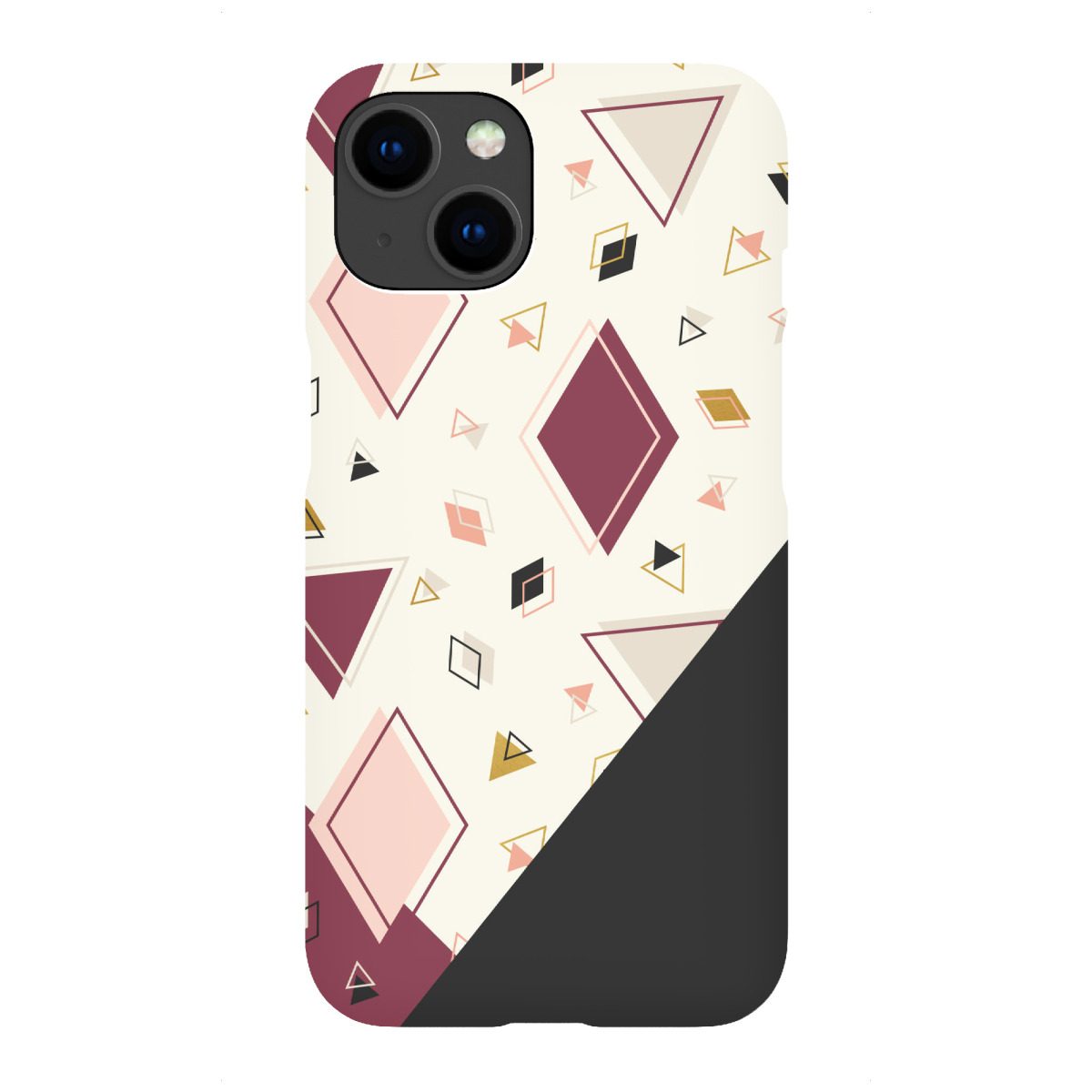 iPhone "Rhombus Mix" Premium-Case Handyhülle artboxONE