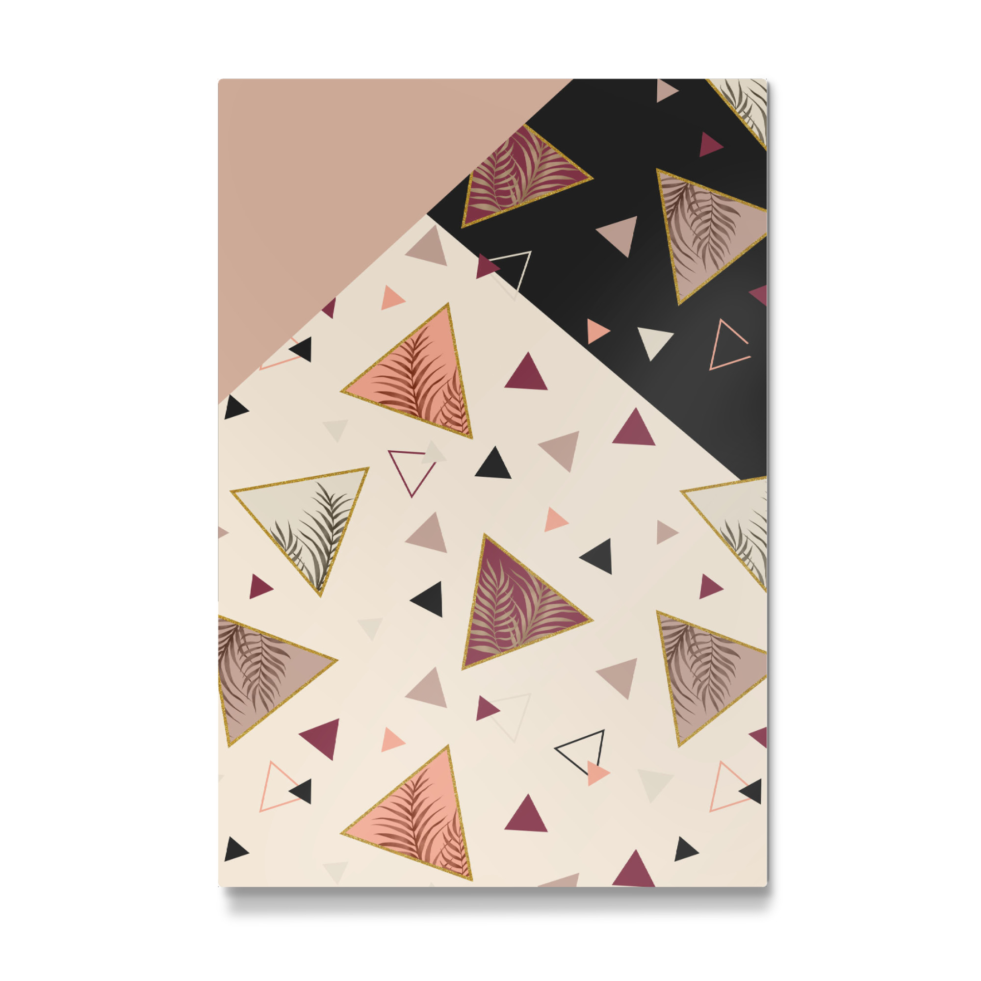 Galerie-Print "Triangles&Palms" 75x50 cm artboxONE