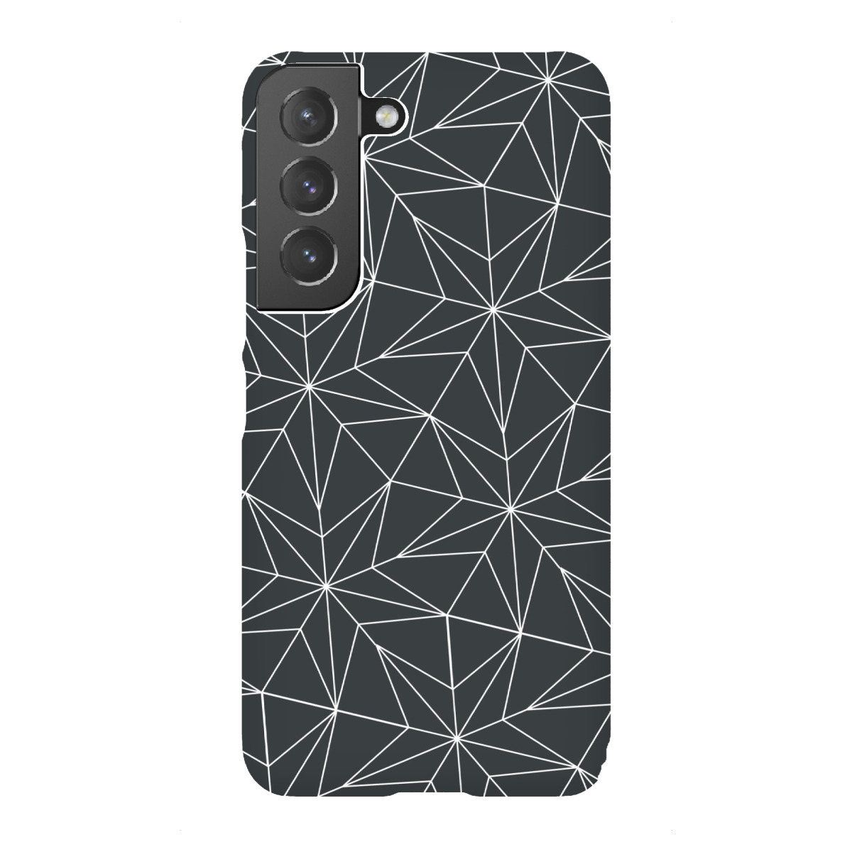 "Stars Motive Geometric Black White"für Samsung Galaxy - Premium-Case Handyhülle artboxONE
