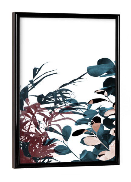 Poster mit schwarzem Rahmen "Exposure 04" artboxONE - Natur,Floral,Abstrakt