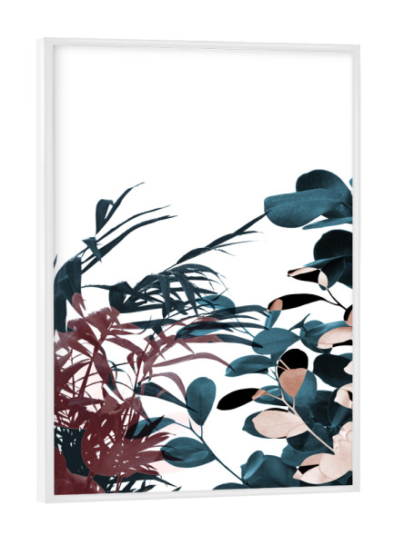 Poster mit weißem Rahmen "Exposure 04" artboxONE - Natur,Floral,Abstrakt
