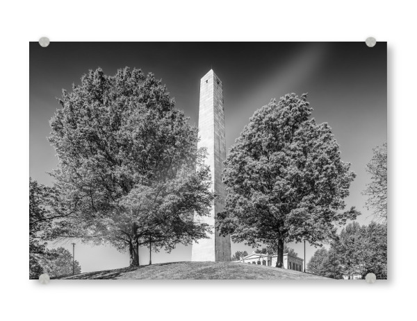 Acrylglasbild "BOSTON Bunker Hill Monument" artboxONE - Städte,Reise,Schwarzweiß,Architektur,Reise / Länder,Städte / Boston
