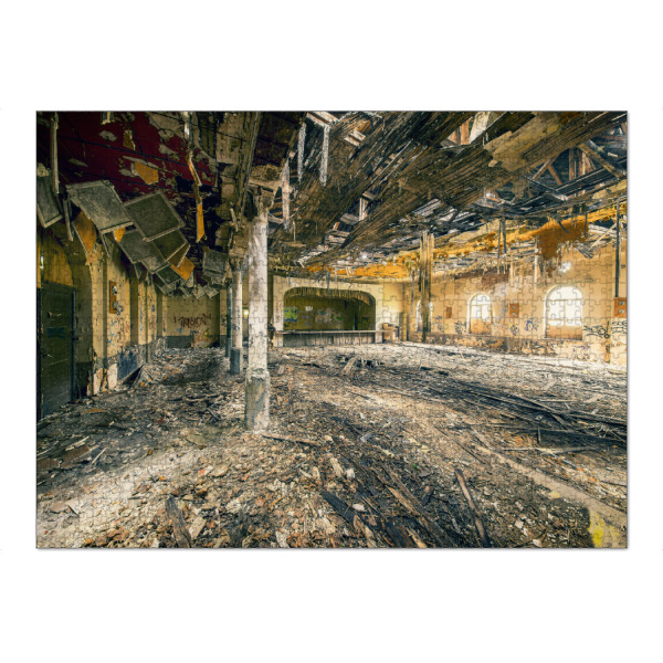 Puzzle Ravensburger "Ballroom of decay" artboxONE - Architektur,Streetart
