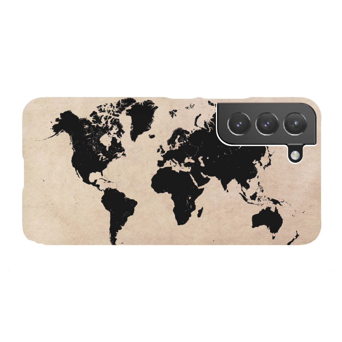 Samsung Galaxy "World map 37 black" Premium-Case Handyhülle artboxONE