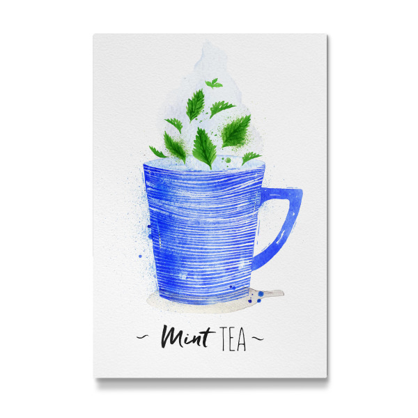 Galerie-Print "Teacup mint tea" 30x20 cm artboxONE