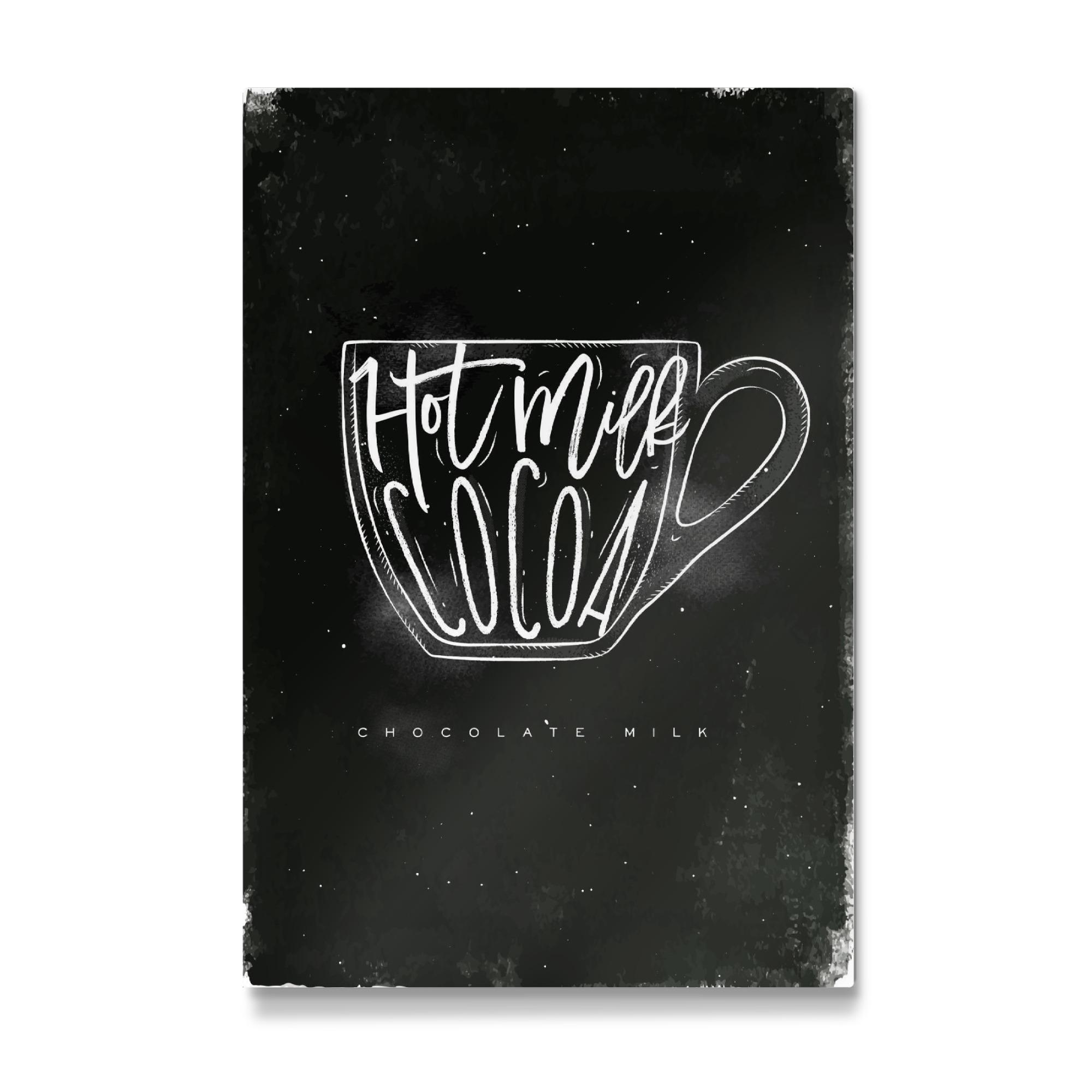 Galerie-Print "Cappuccino cup chalk" 75x50 cm artboxONE