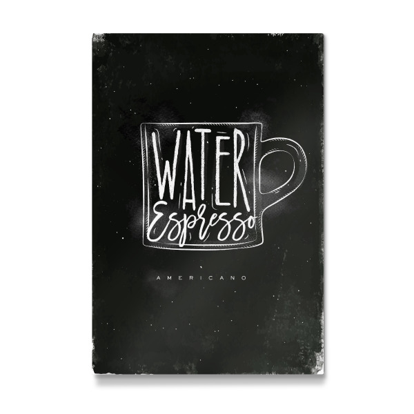 Galerie-Print "Americano cup coffee chalk" 30x20 cm artboxONE