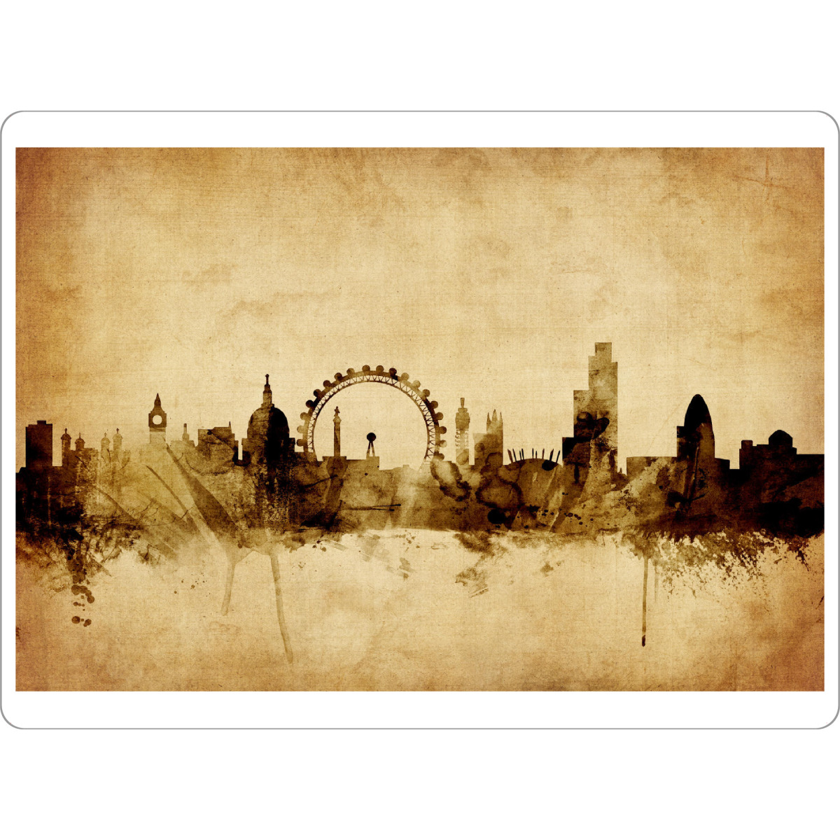 Tischset "London England Skyline 8" artboxONE - Städte,Reise