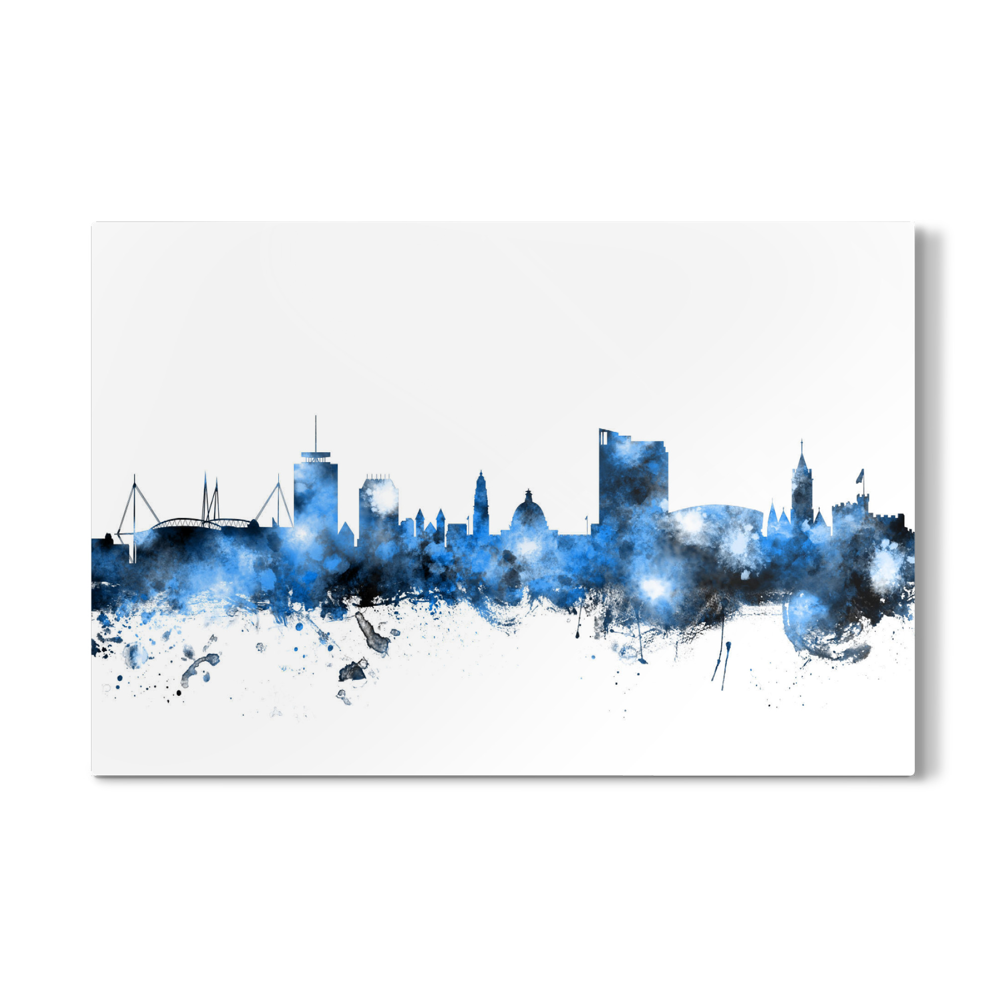 Galerie-Print "Cardiff Wales Skyline 2" 30x20 cm artboxONE