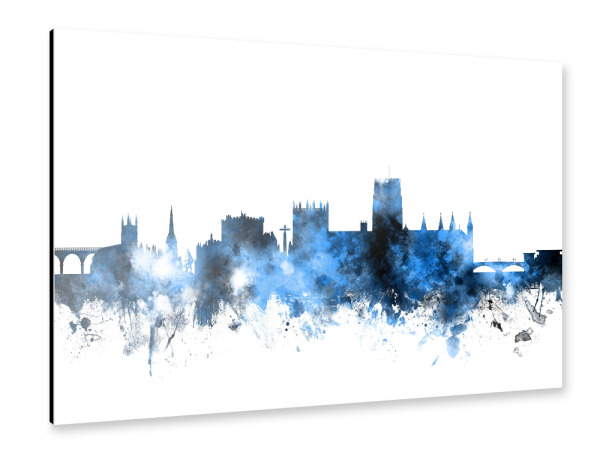 Alu-Dibond "Durham England Skyline Cityscape 3" 30x20 cm artboxONE