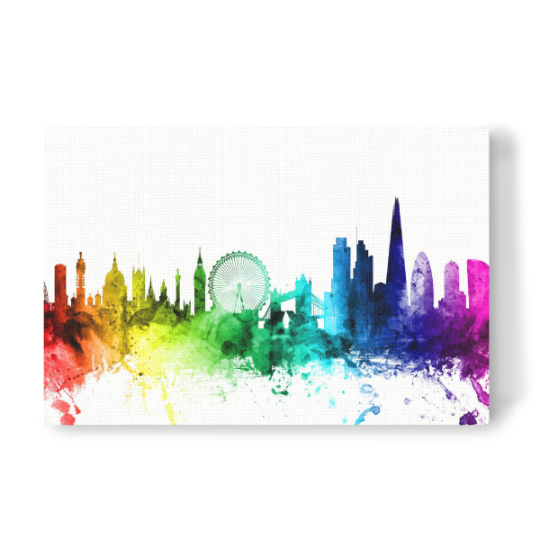 Leinwandbild "London England Skyline 4" artboxONE - Städte / London,Reise