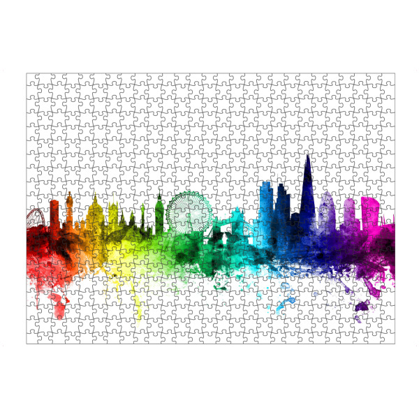 Puzzle Ravensburger "London England Skyline 4" artboxONE - Städte / London,Reise