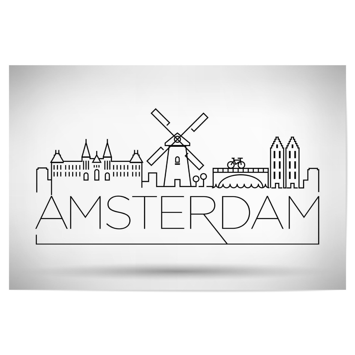 Амстердам рисунок
