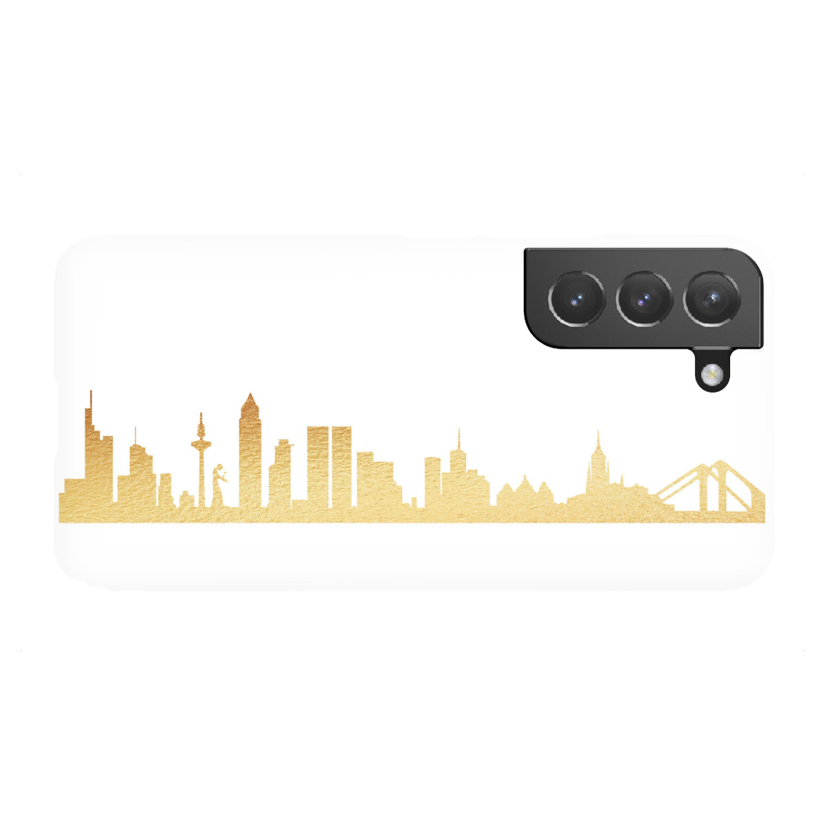 "FRANKFURT GOLD Print Love"für Samsung Galaxy - Premium-Case Handyhülle artboxONE