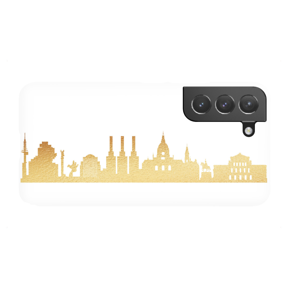 Samsung Galaxy "HANNOVER GOLD Print Love" Premium-Case Handyhülle artboxONE