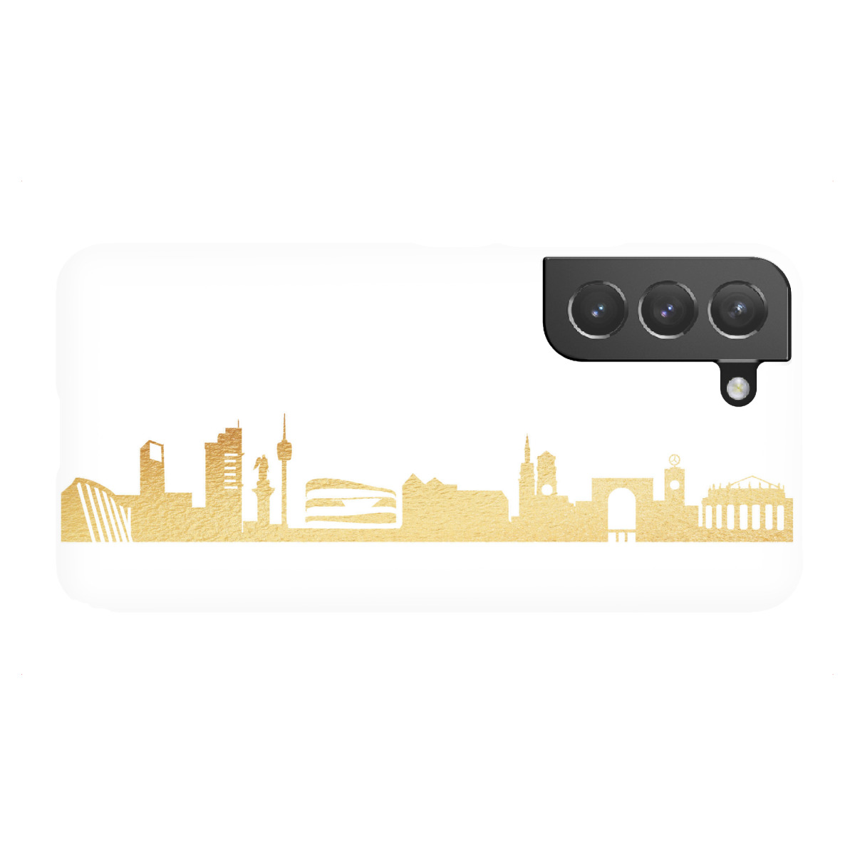 Samsung Galaxy "STUTTGART GOLD Print Love" Premium-Case Handyhülle artboxONE
