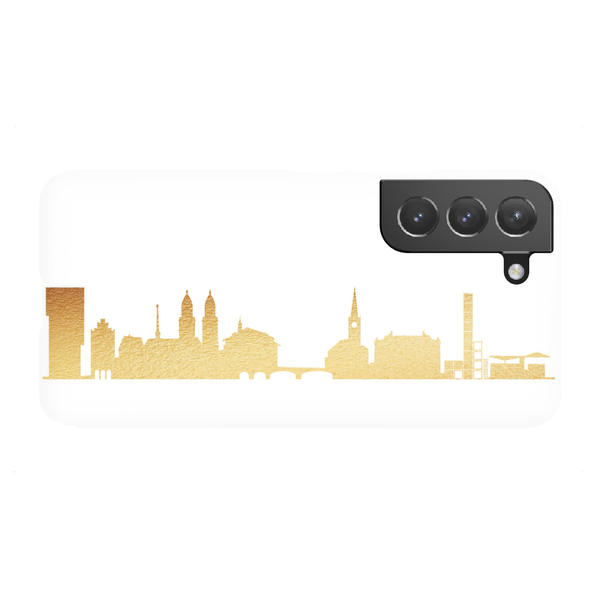 "ZÜRICH GOLD Print Love"für Samsung Galaxy - Premium-Case Handyhülle artboxONE