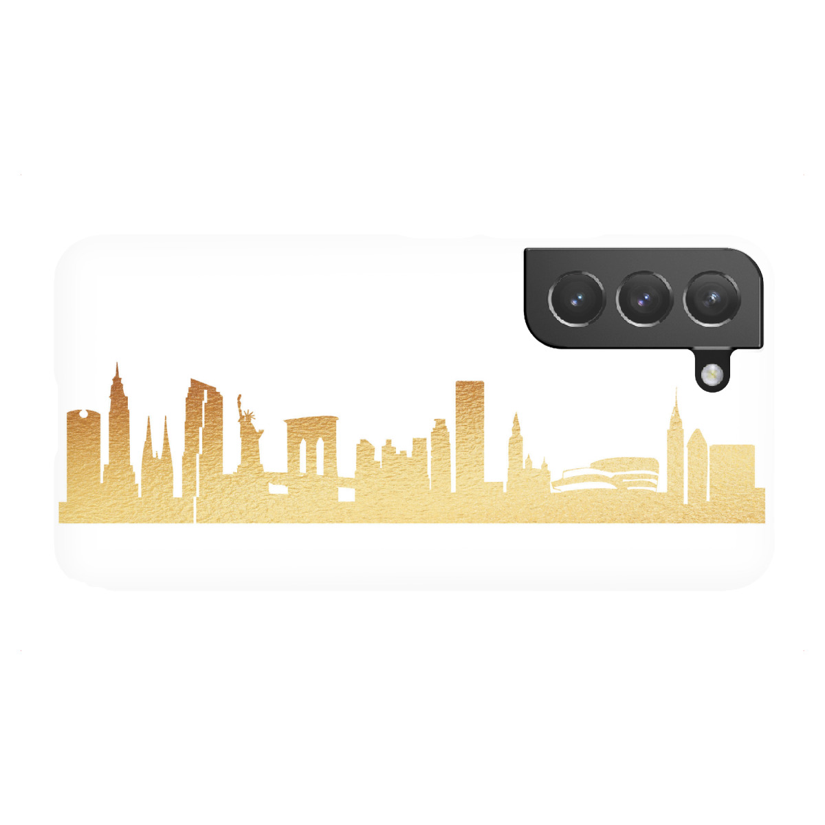 Samsung Galaxy "NEW YORK GOLD Print Love" Premium-Case Handyhülle artboxONE