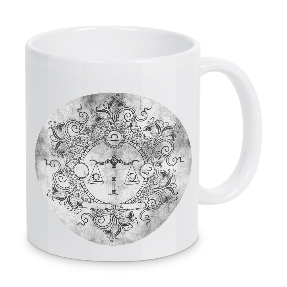 Tasse "Tierkreis - Asche - Waage" artboxONE - Natur,Floral,Abstrakt