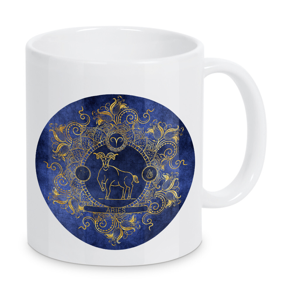 Tasse "Tierkreis - Ozean - Widder" artboxONE - Natur,Floral,Abstrakt