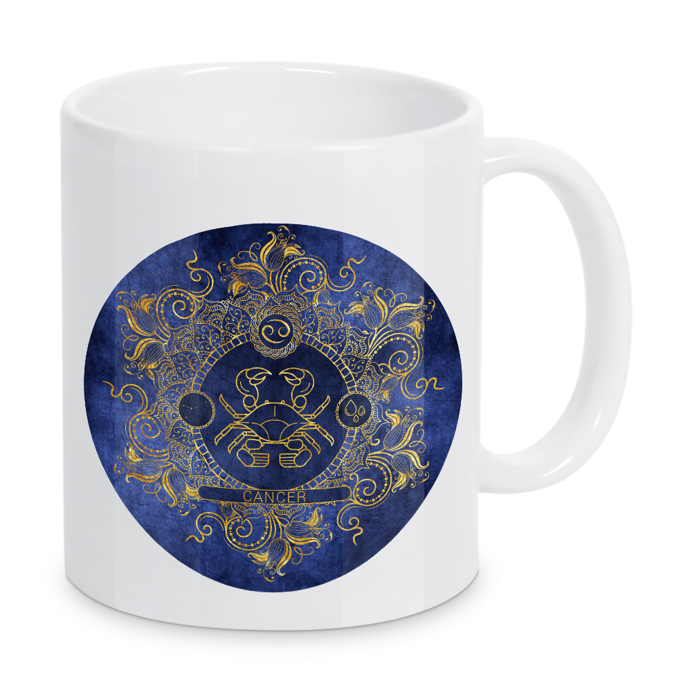 Tasse "Tierkreis - Ozean - Krebs" artboxONE - Natur,Floral,Abstrakt