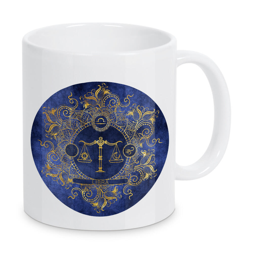 Tasse "Tierkreis - Ozean - Waage" artboxONE - Natur,Floral,Abstrakt
