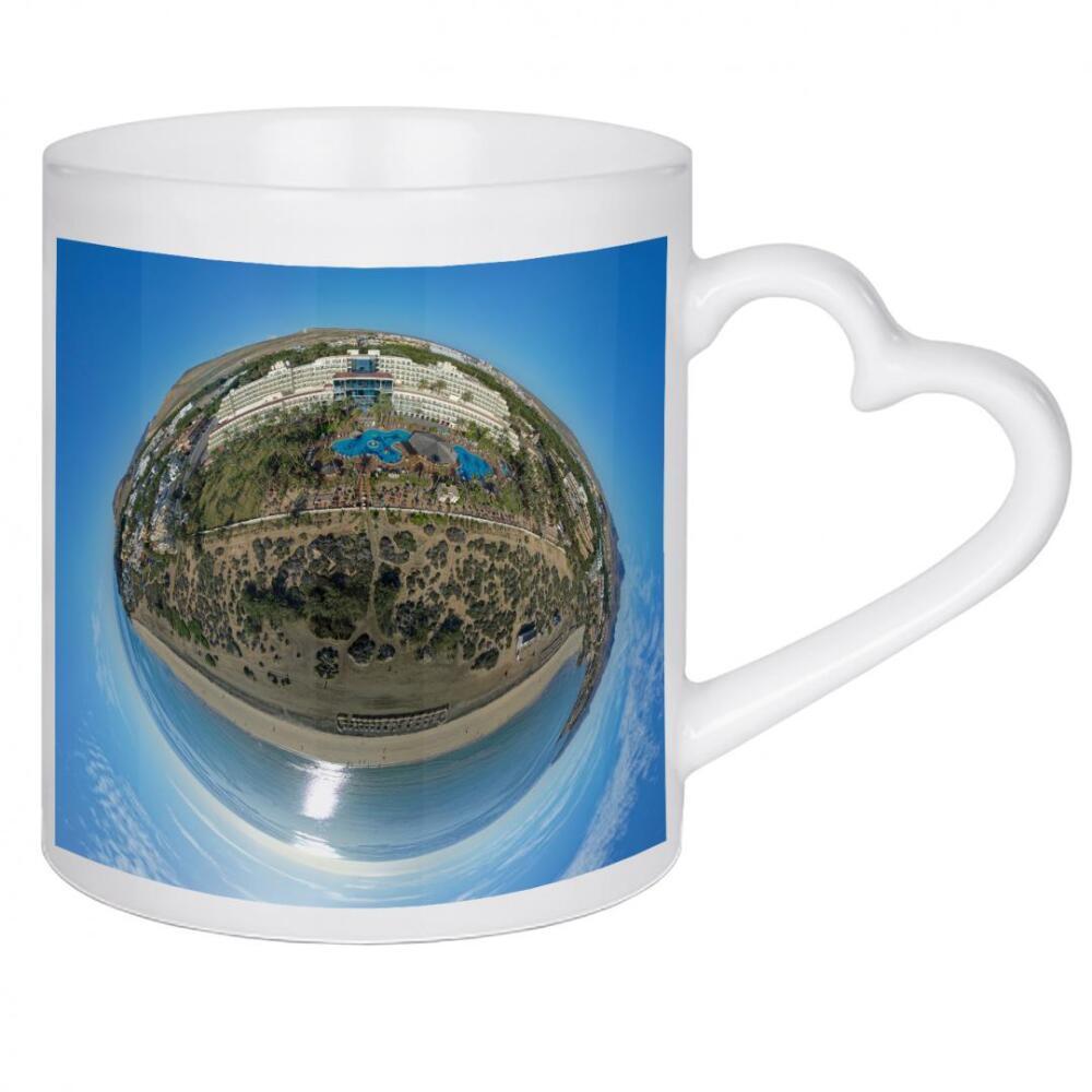 Herztasse "Fuerteventura CC-Palace Beach; 50m" artboxONE - Städte,Natur,Reise,Architektur,Reise / Strand und Meer