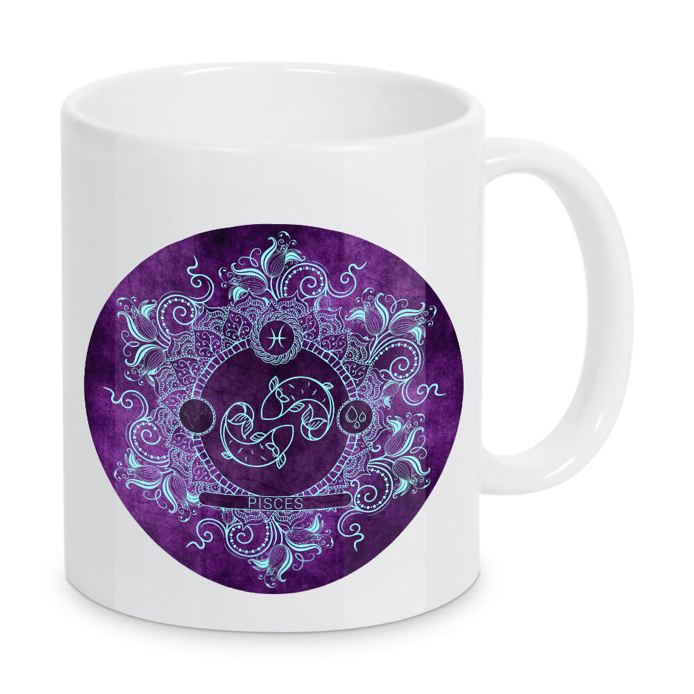 Tasse "Tierkreis - Traube - Fische" artboxONE - Natur,Floral,Abstrakt