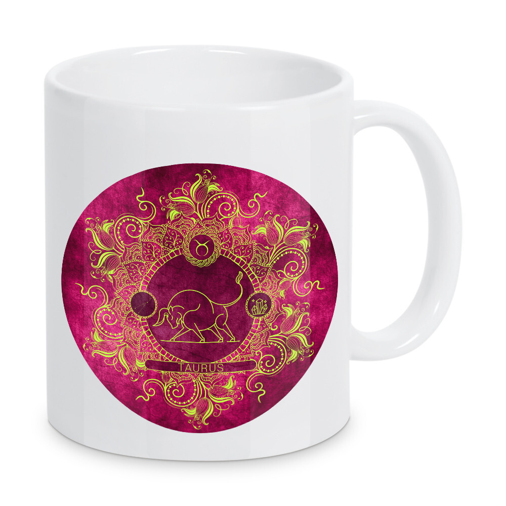 Tasse "Tierkreis - Zitrone - Stier" artboxONE - Natur,Floral,Abstrakt