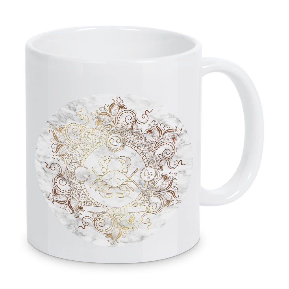 Tasse "Tierkreis - Marmor - Krebs" artboxONE - Natur,Floral,Abstrakt,Marmor