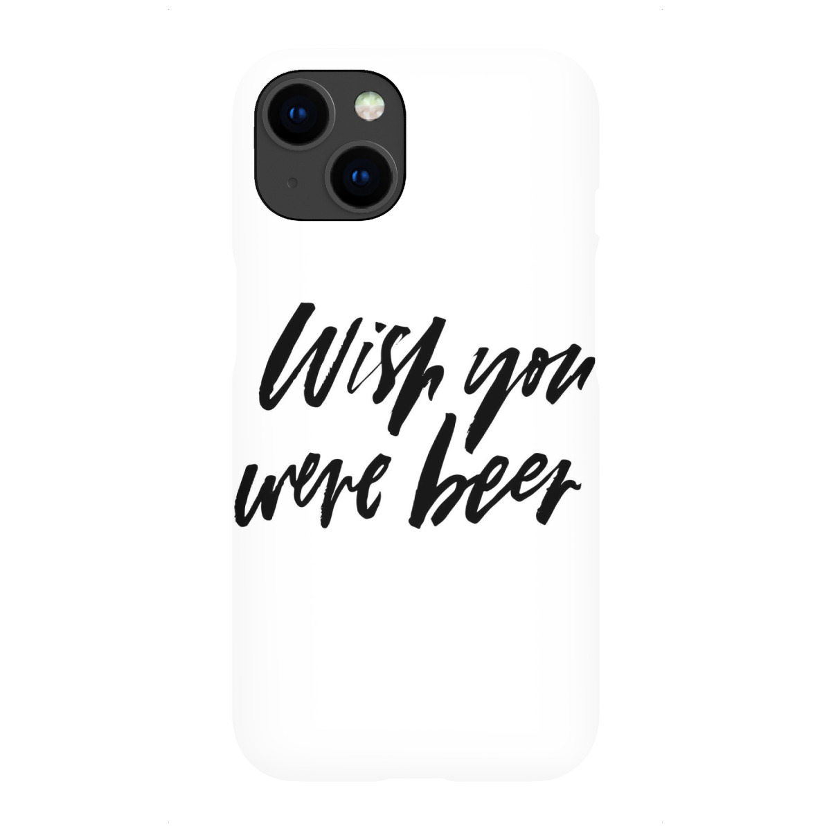 iPhone "Wish You Were Beer 3" Premium-Case Handyhülle artboxONE