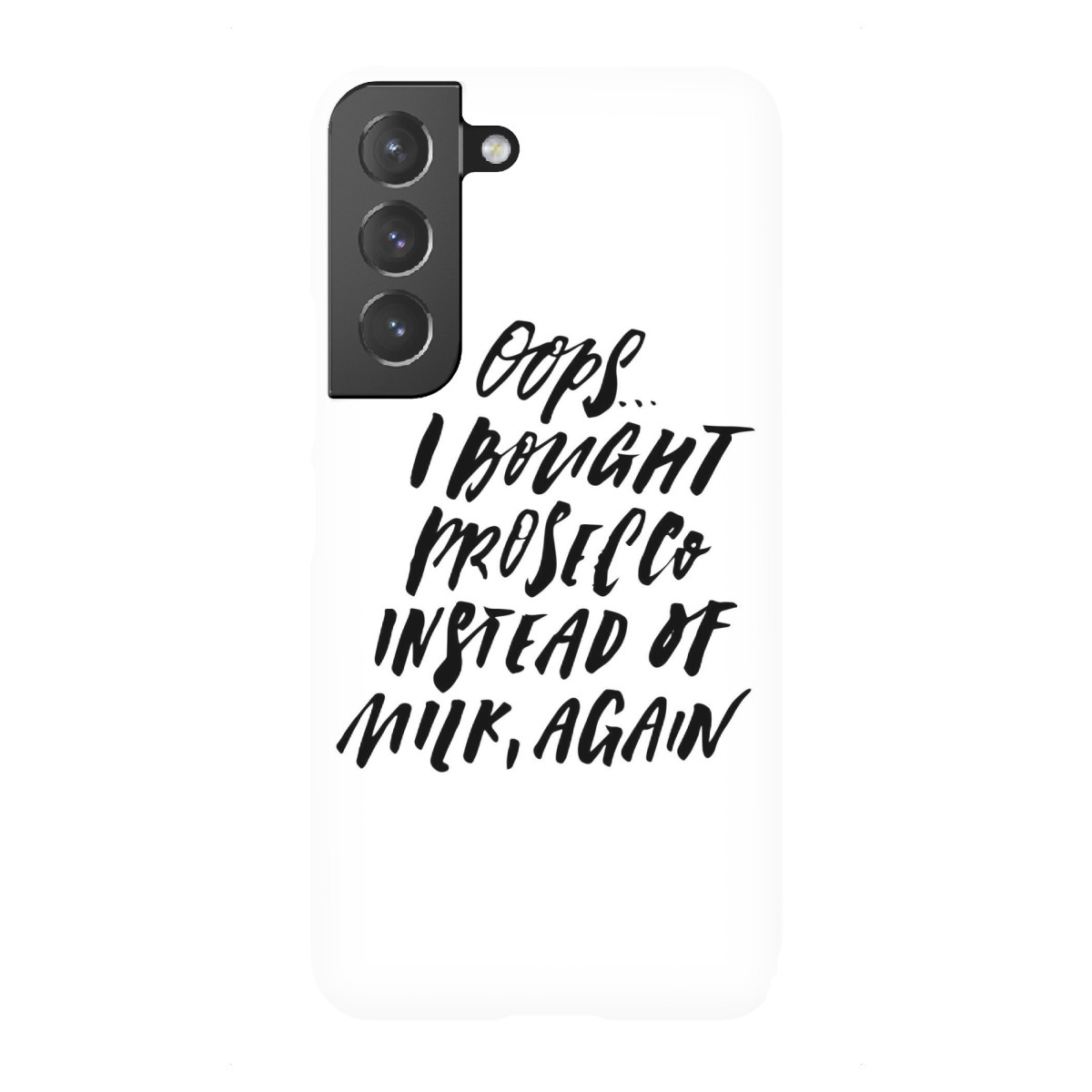 Samsung Galaxy "Ooops, I Bought Prosecco Again" Premium-Case Handyhülle artboxONE