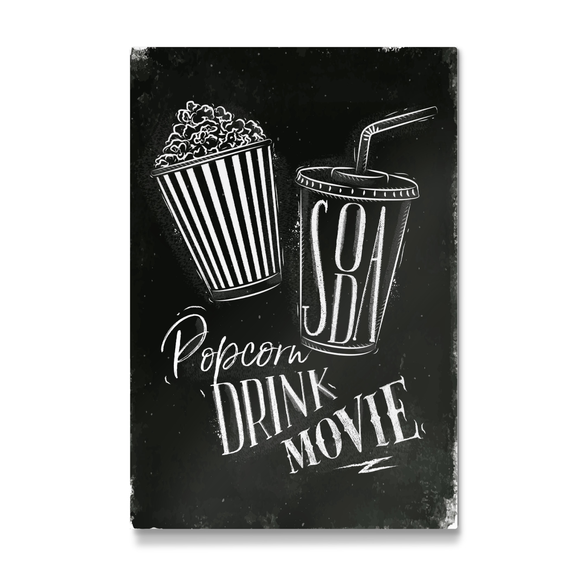 Galerie-Print "Soda popcorn chalk" 30x20 cm artboxONE