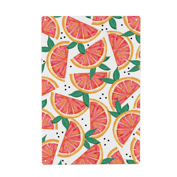 Holzbild "Citrus Surprise" artboxONE - Essen & Trinken