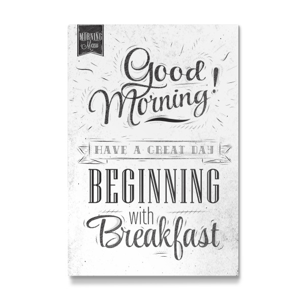 Galerie-Print "Good morning coal" 30x20 cm artboxONE