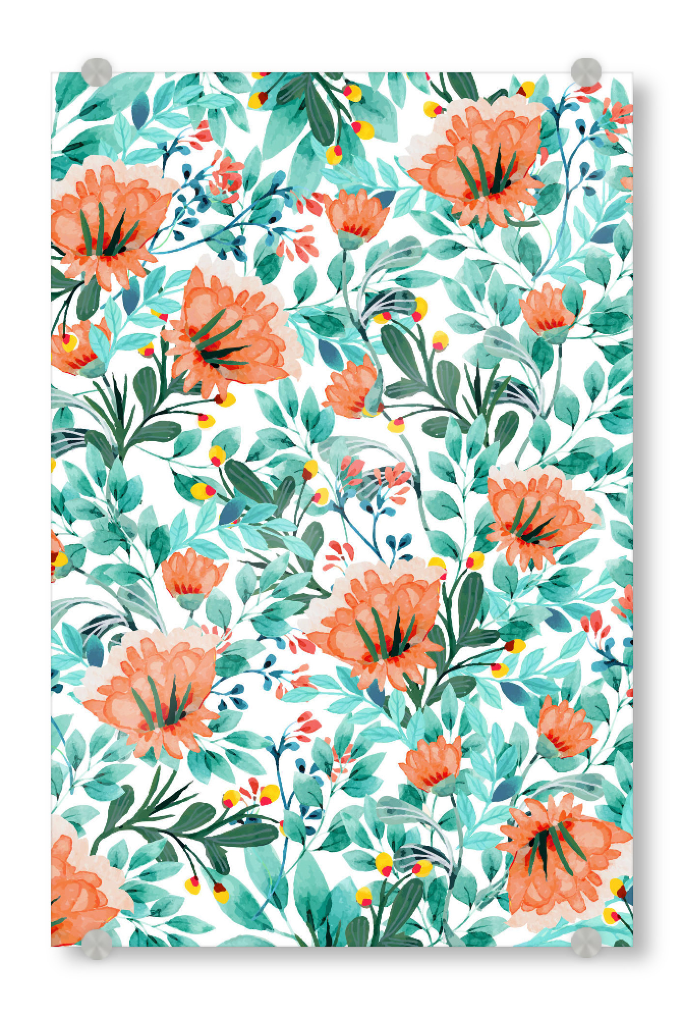 Acrylglasbild "Tangerine Dreams" artboxONE - Natur,Floral