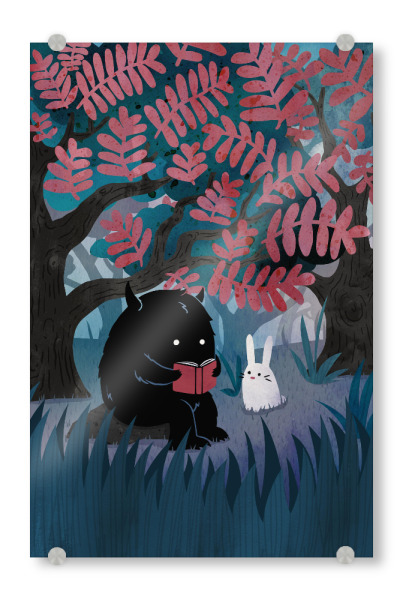 Acrylglasbild "Another Quiet Spot" artboxONE - Natur,Für Kinder